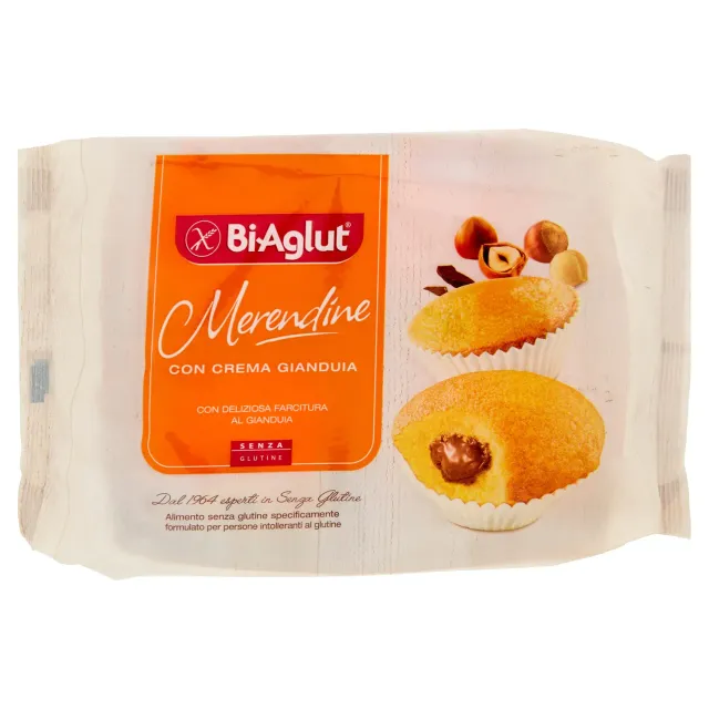 Biaglut Merendina Gianduia merendine senza glutine 6x200g
