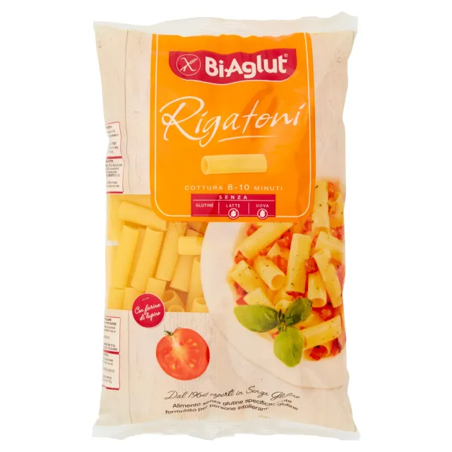 Biaglut Rigatoni mais senza glutine 6 x 500g