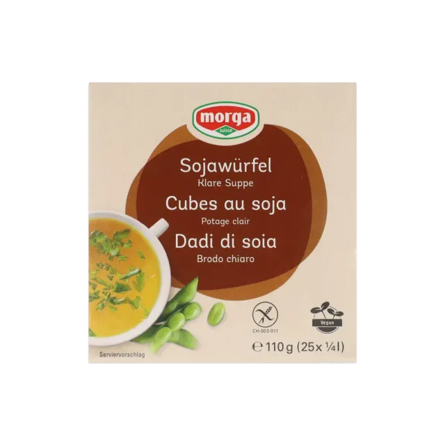 Morga Sojaroma Dado vegetale 25 cubetti