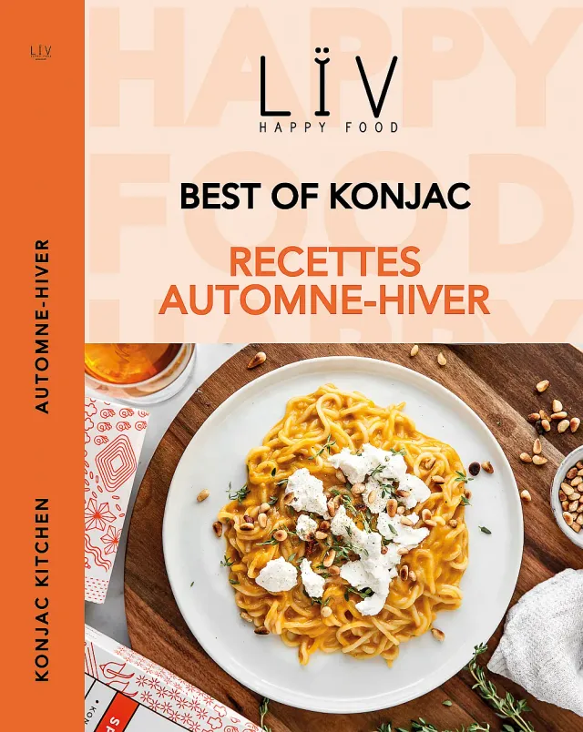 Lïv Happy Food Autunno Inverno libro konjac 37 ricette