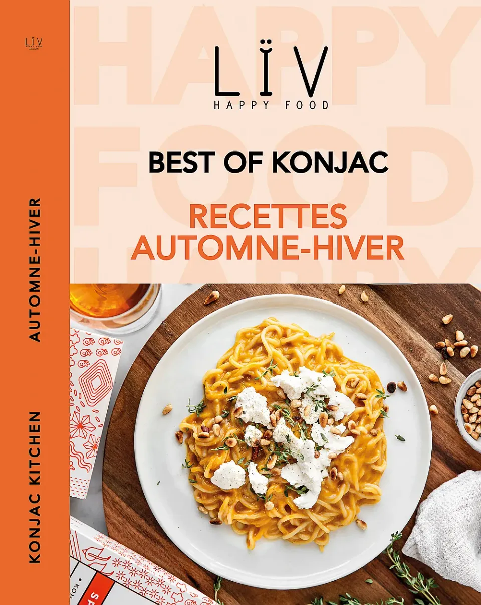 Lïv Happy Food Autunno Inverno libro konjac 37 ricette