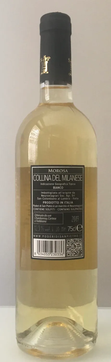 Morosa Bianco Fermo Vino 75 cl Collina Milanese