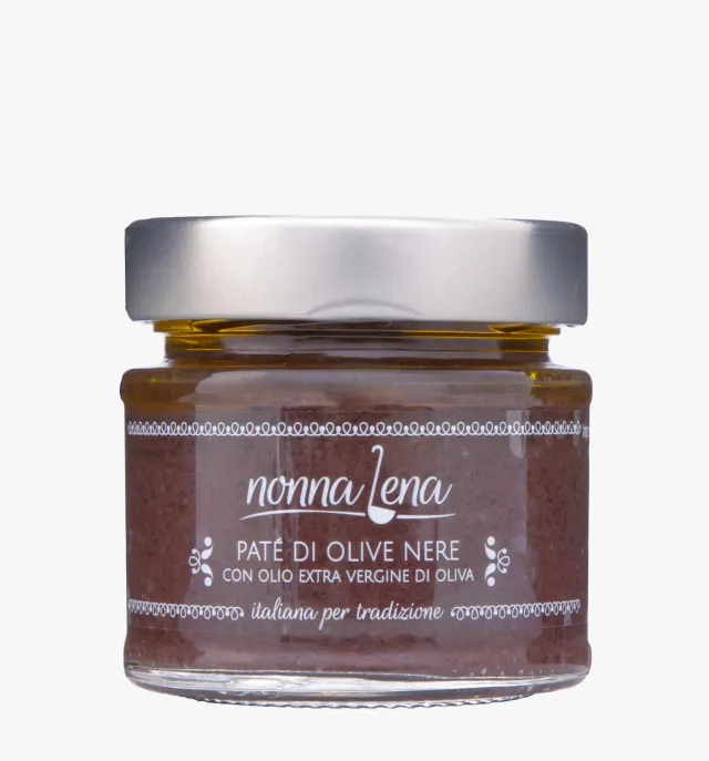 Top Italia Paté Olive Nere olio EVO vasetto