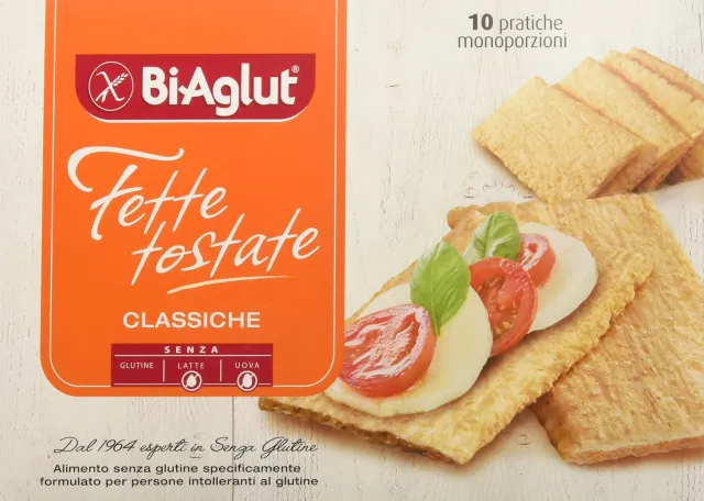 Biaglut Fette Tostate Classiche fette biscottate 10x24g senza glutine