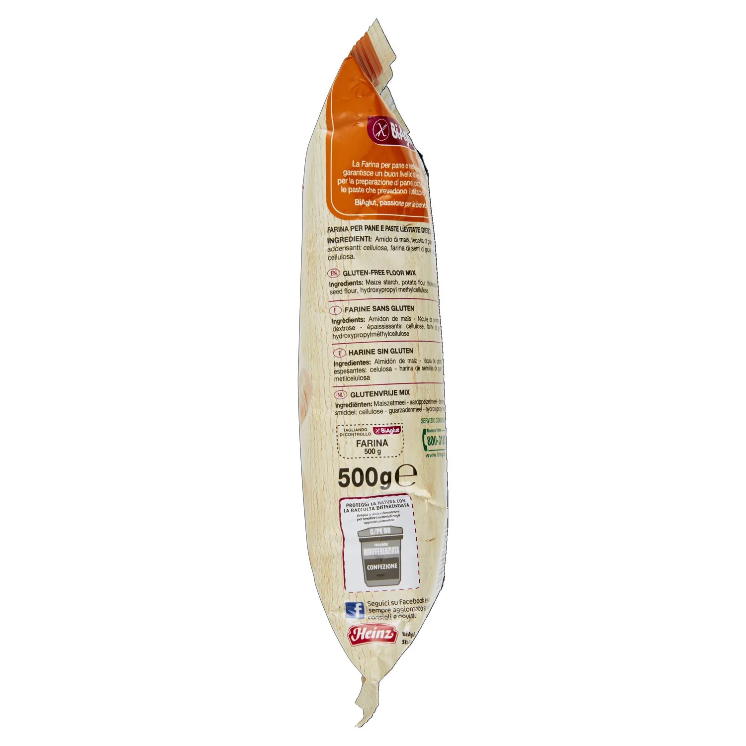 Biaglut Farina senza glutine 500g 6 confezioni