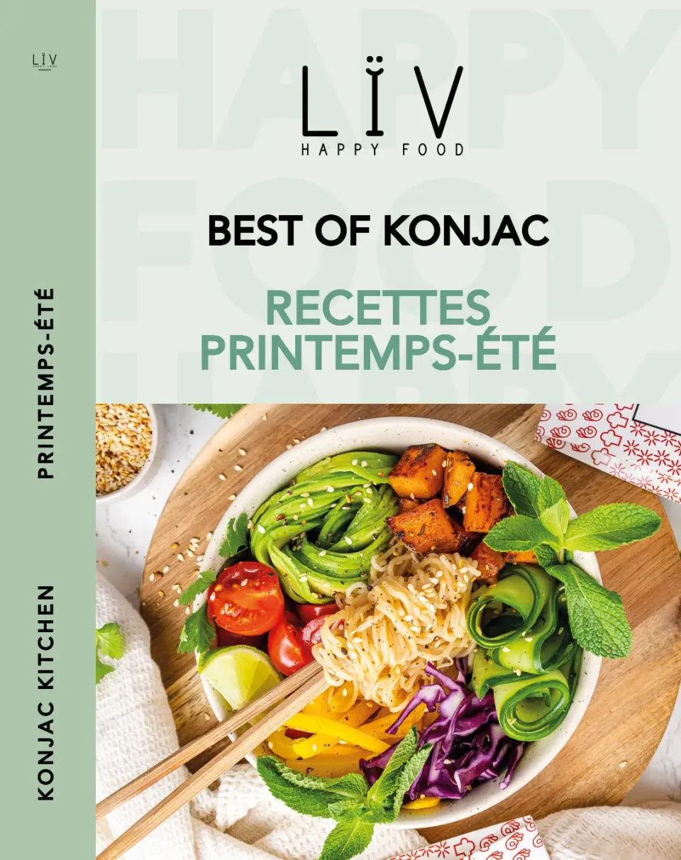 Lïv Happy Food Libro Ricette Konjac Primavera Estate 37 ricette