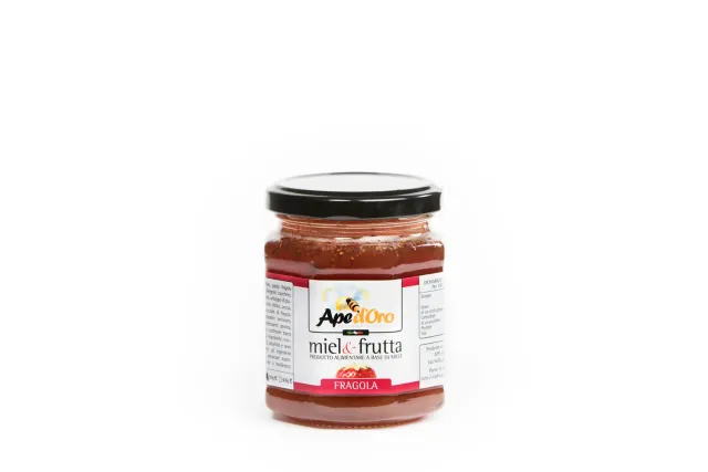 LAZIO Km0 Miel&frutta alla fragola miele 130 g