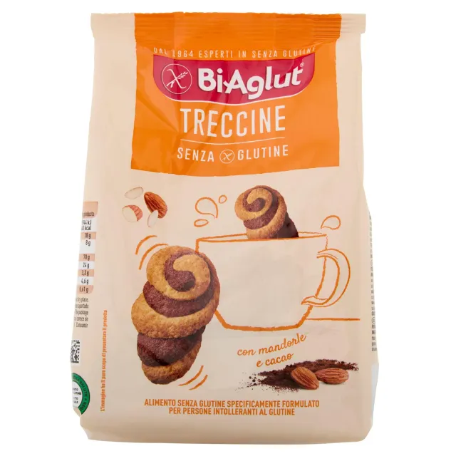 Biaglut Treccine biscotti 6x200g senza glutine