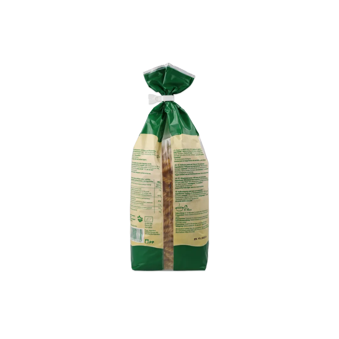 Morga Fusilli Spirali Bio pasta integrale 500 g fibre