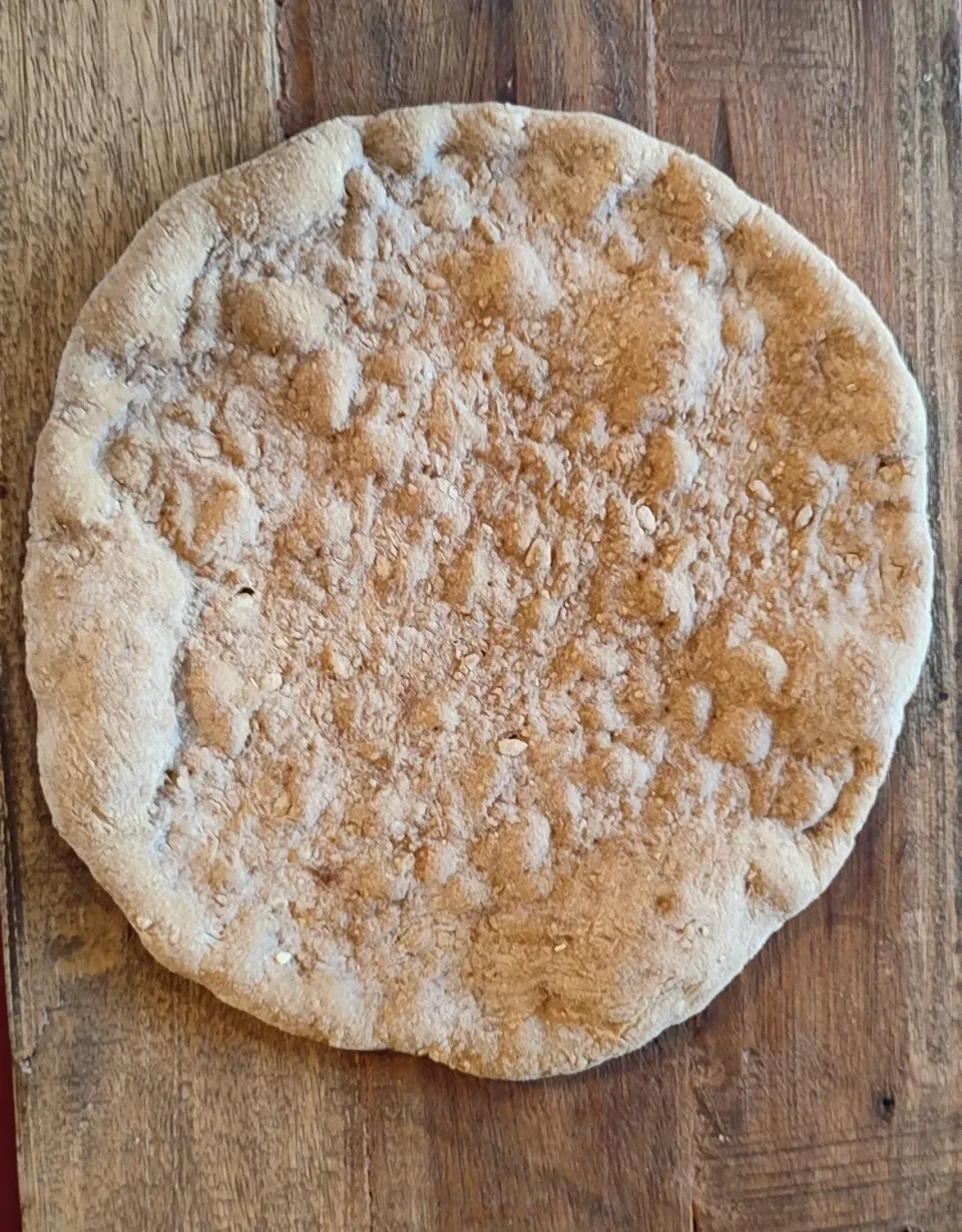 LAZIO Km0 Base pizza tonda cereali precotta