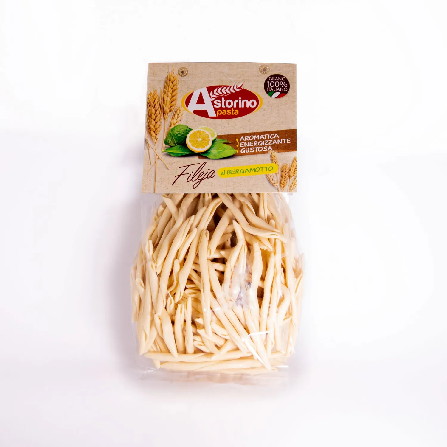 Fileja al bergamotto pasta artigianale calabrese