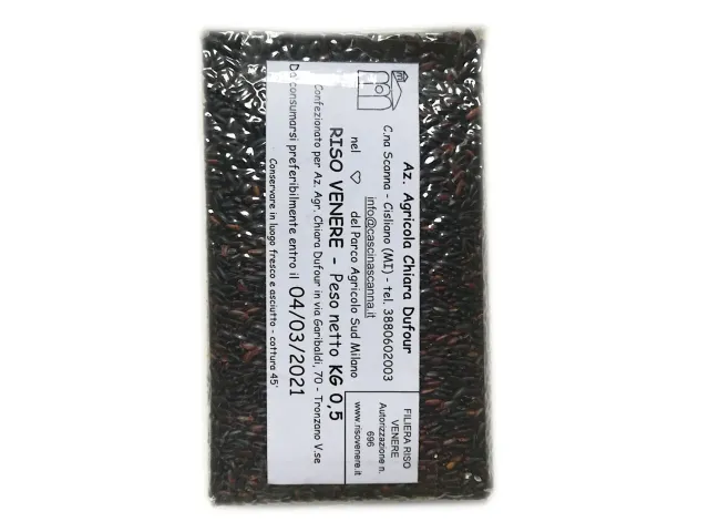 Top Italia Riso Venere nero integrale 500 g