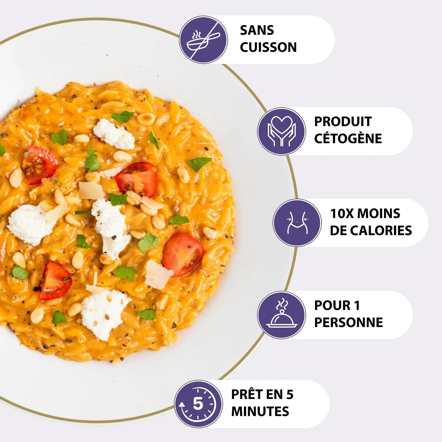 Lïv Happy Food Orzo pasta konjac avena Start Box 6 pezzi