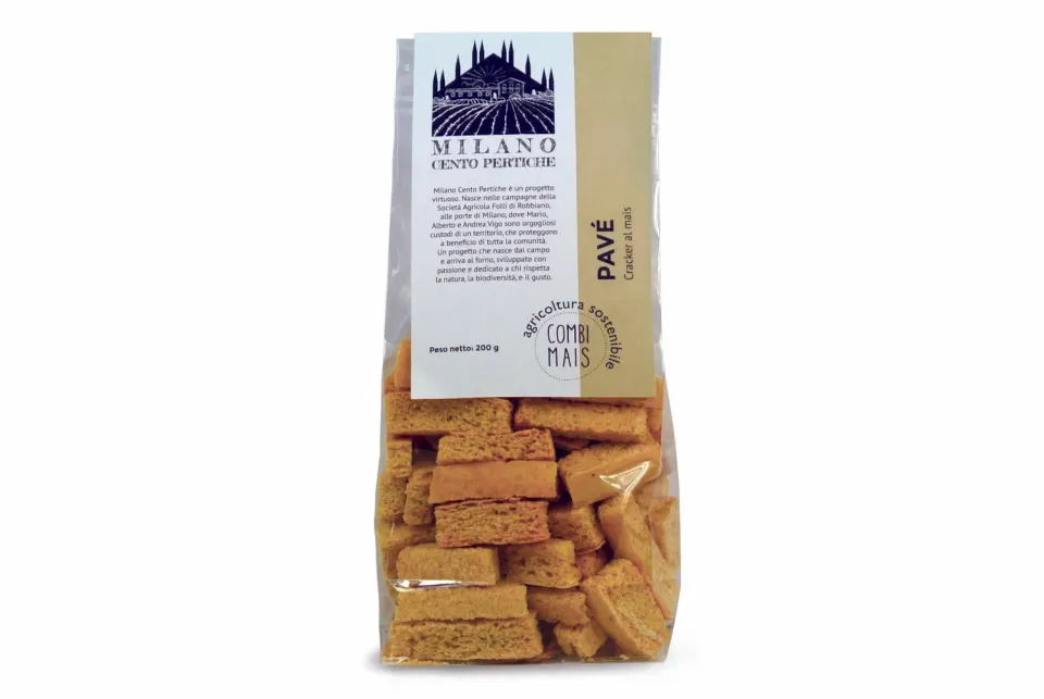 Pavè Cracker al Mais senza glutine snack