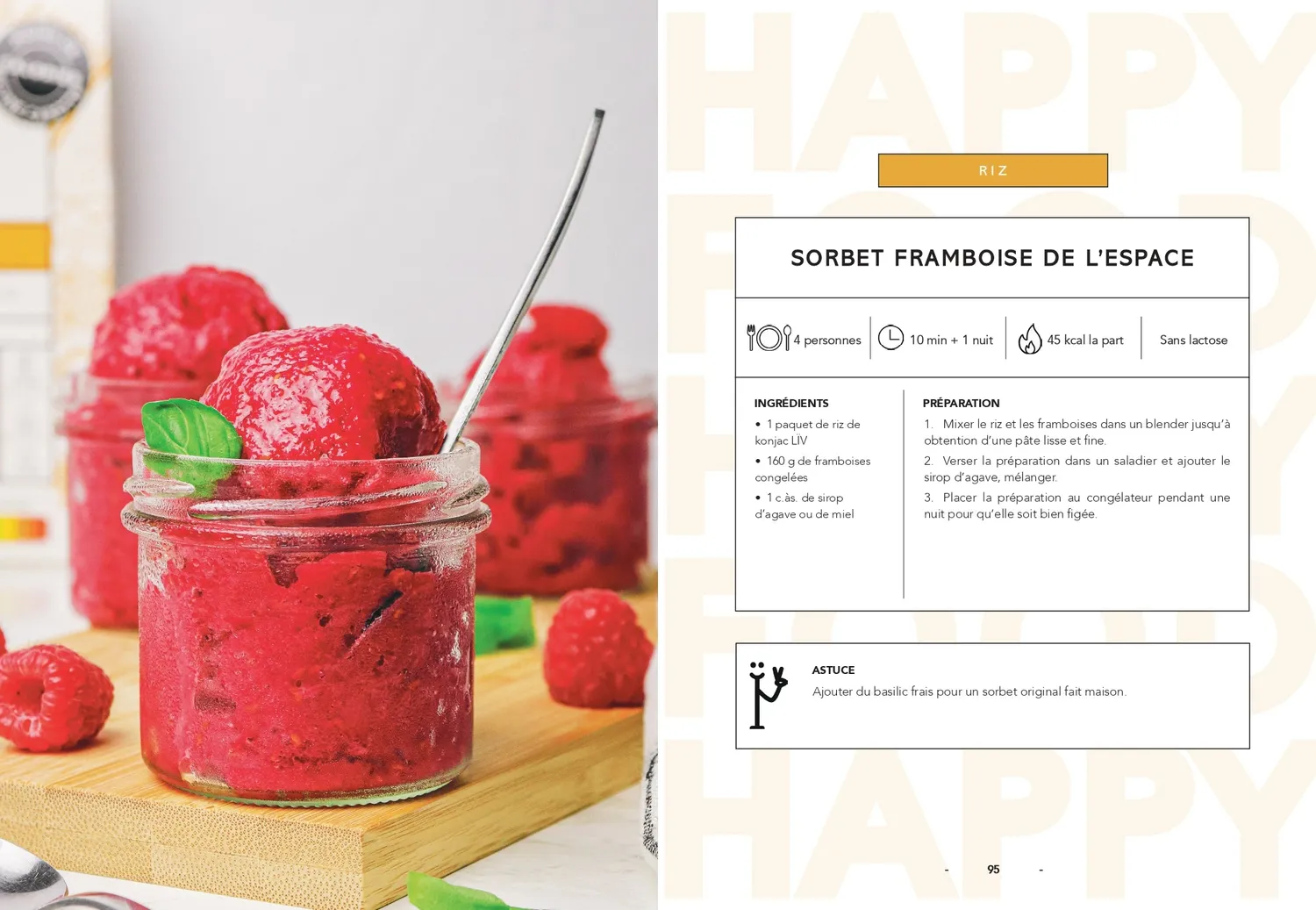 Lïv Happy Food Libro Ricette Konjac Primavera Estate 37 ricette