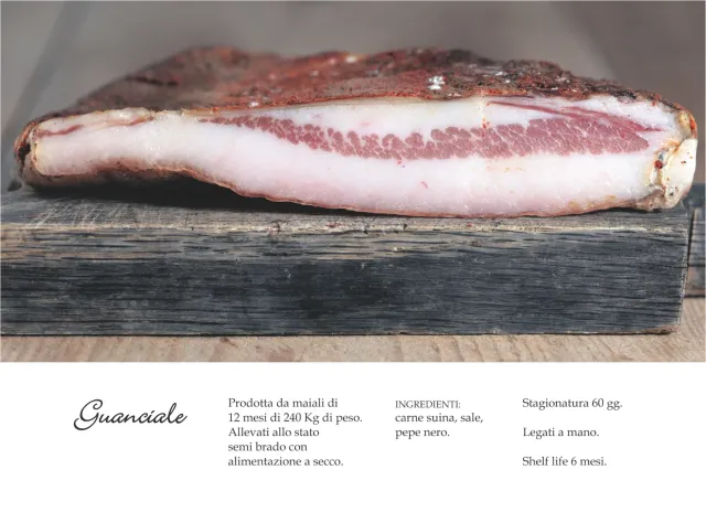 Top Italia Guanciale salume per carbonara