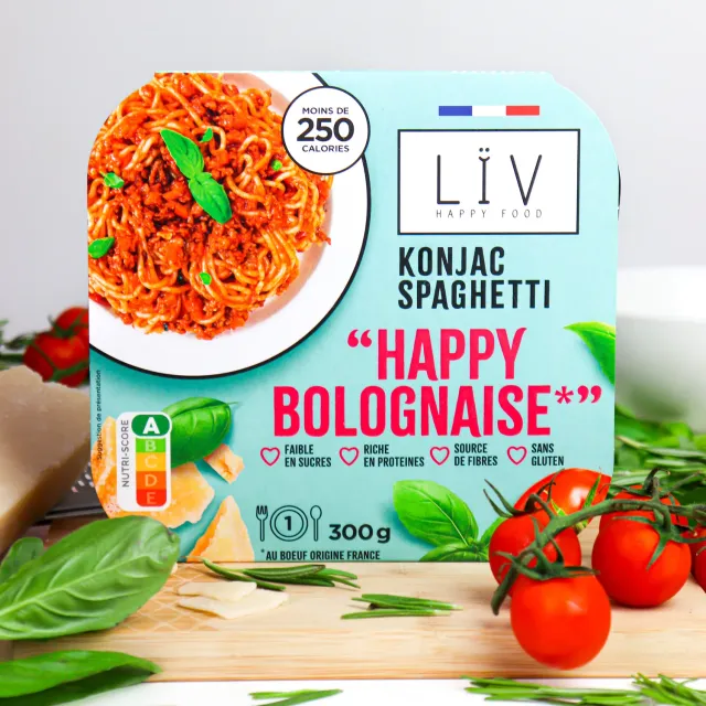 LÏV Happy Food Bolognese konjac 6 piatti senza glutine