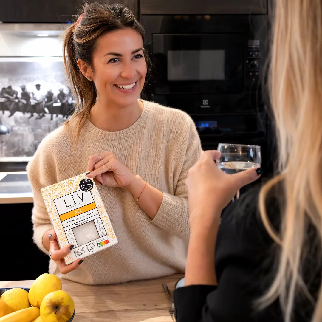 LÏV Happy Food Riso konjac 6 pezzi senza glutine