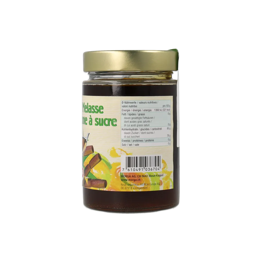 Morga Melassa di Canna Zucchero 375 g naturale