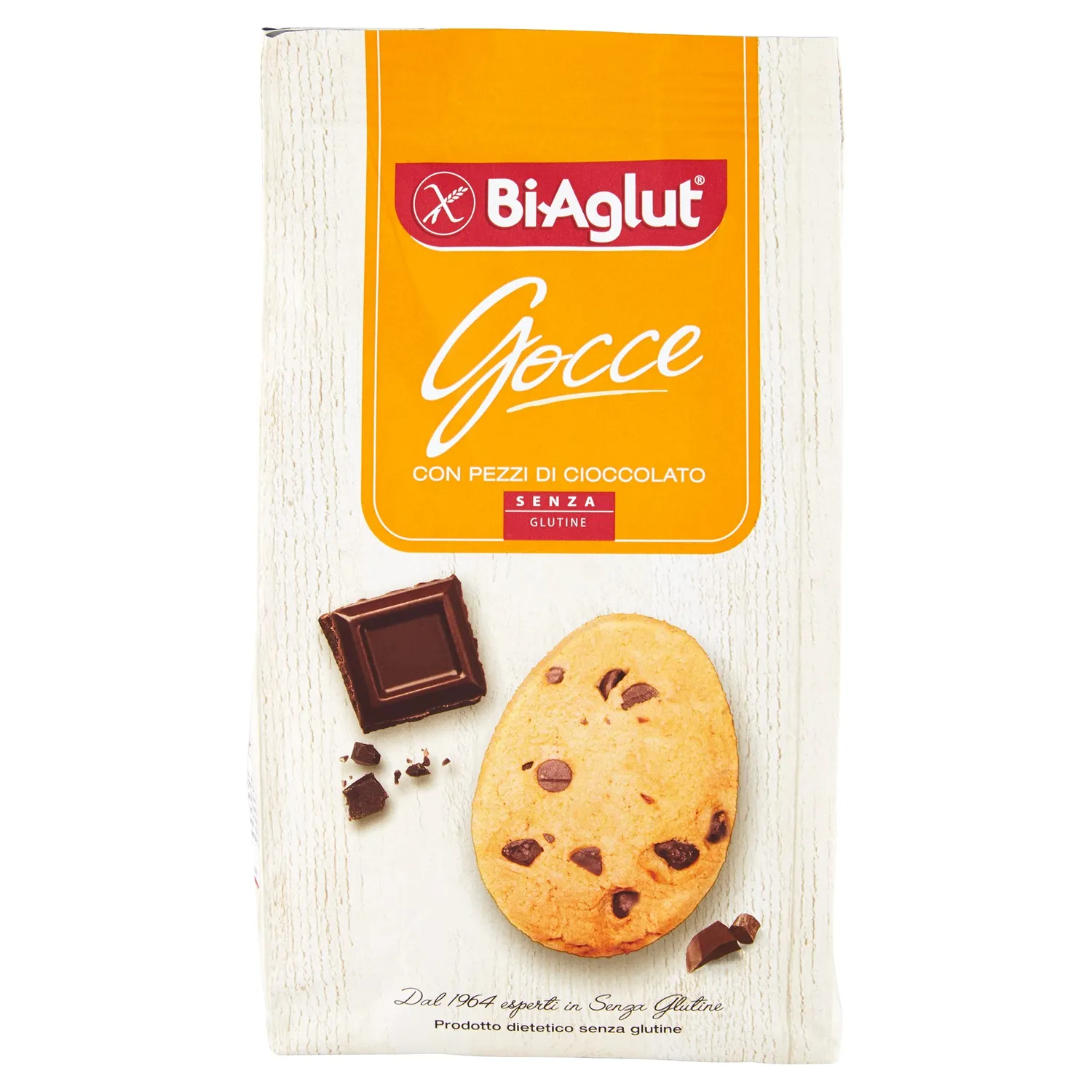 Biaglut Biscotti Gocce cioccolato 180g 6 confezioni