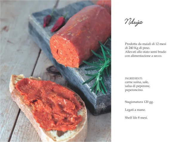 Top Italia Nduja Calabrese salume piccante