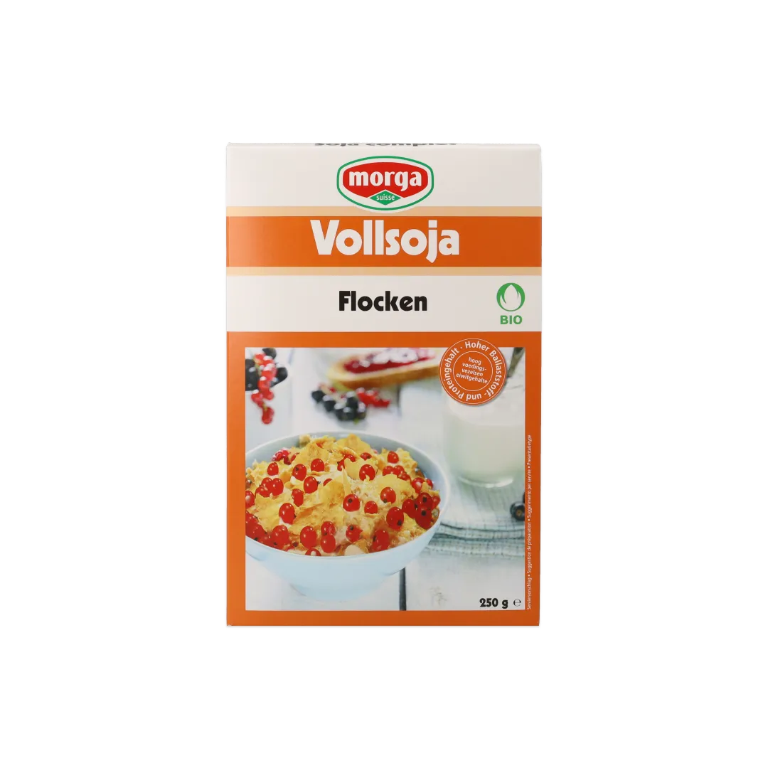 Morga Fiocchi di Soja Bio fiocchi 250 g proteici