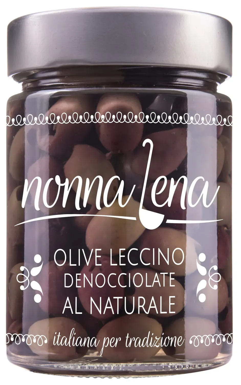 Top Italia Olive Leccino al naturale vaso