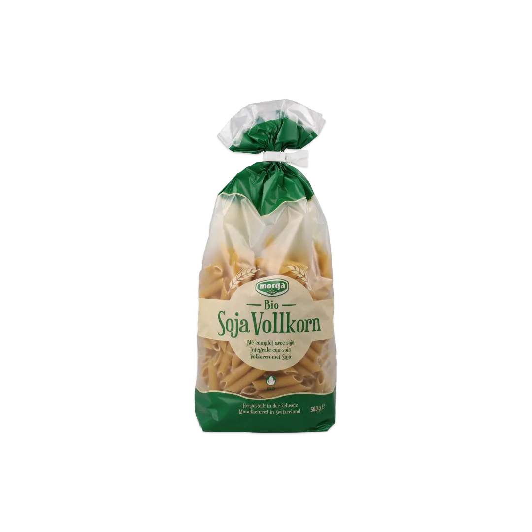 Morga Penne Tubettini Bio integrali 500 g con soia