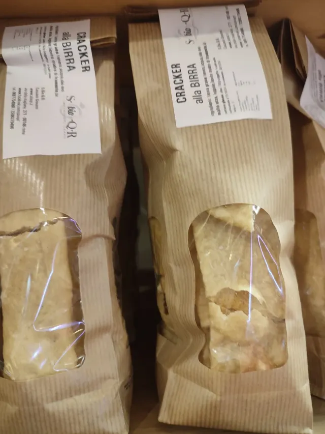 LAZIO Km0 Cracker alla birra salati artigianali