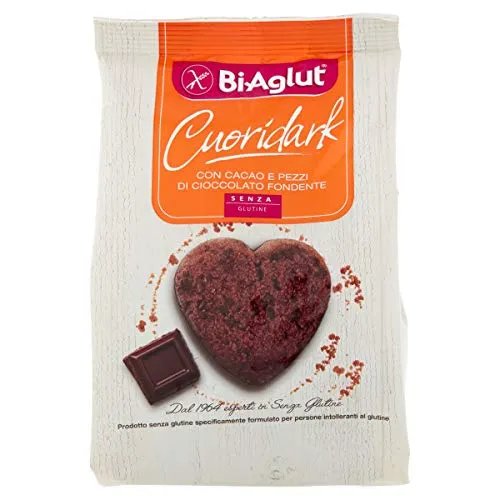 Biaglut Cuori Dark biscotti cacao 6 x 200 g