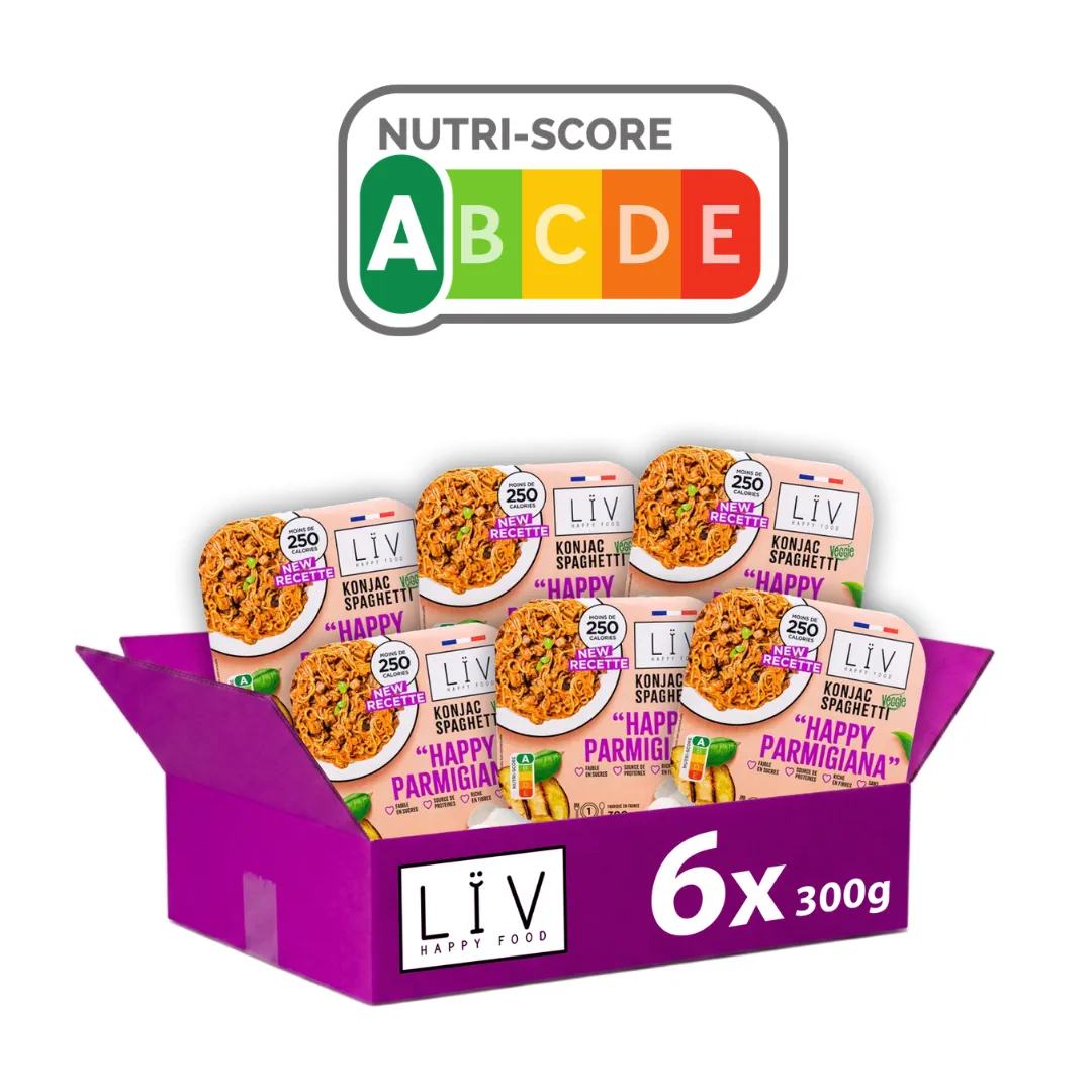 Lïv Happy Food Konjac parmigiana 6 piatti leggeri