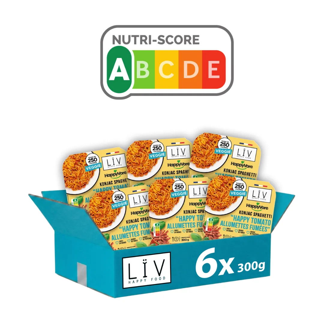 Lïv Happy Food Lasagne Konjac Pomodoro Start Box 6 piatti