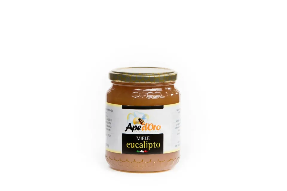 LAZIO Km0 Miele di eucalipto 250 g balsamico intenso