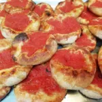 LAZIO Km0 Pizzette rosse pizza pomodoro lievito madre
