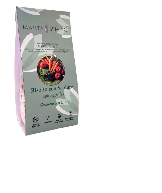 LAZIO Km0 Grancavour Risotto Bio Verdure 2-3 Porzioni