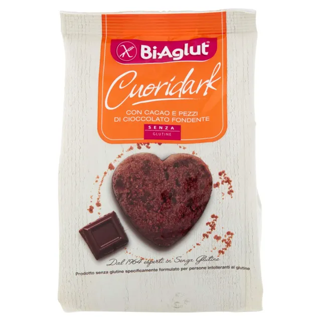 Biaglut Cuori Dark biscotti cacao 6 x 200 g
