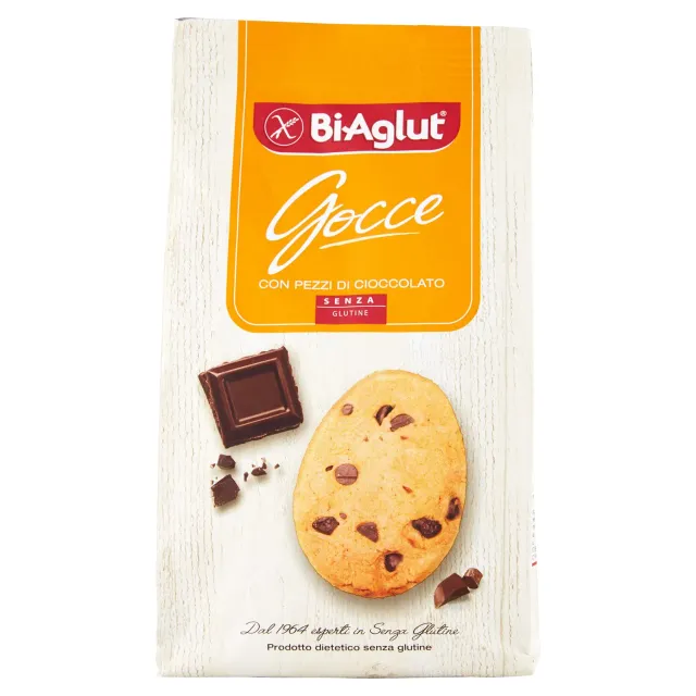Biaglut Biscotti Gocce cioccolato 180g 6 confezioni