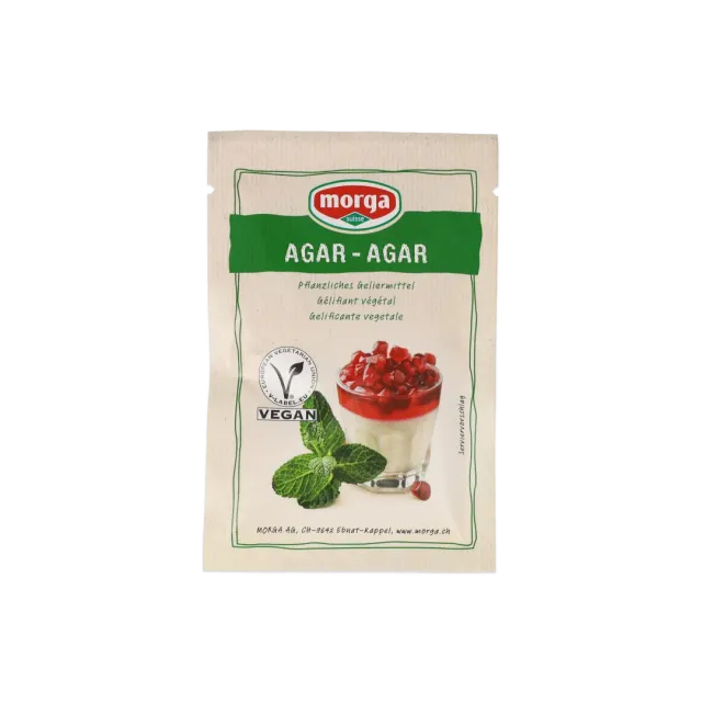Morga Agar Agar gelificante vegetale 10 g