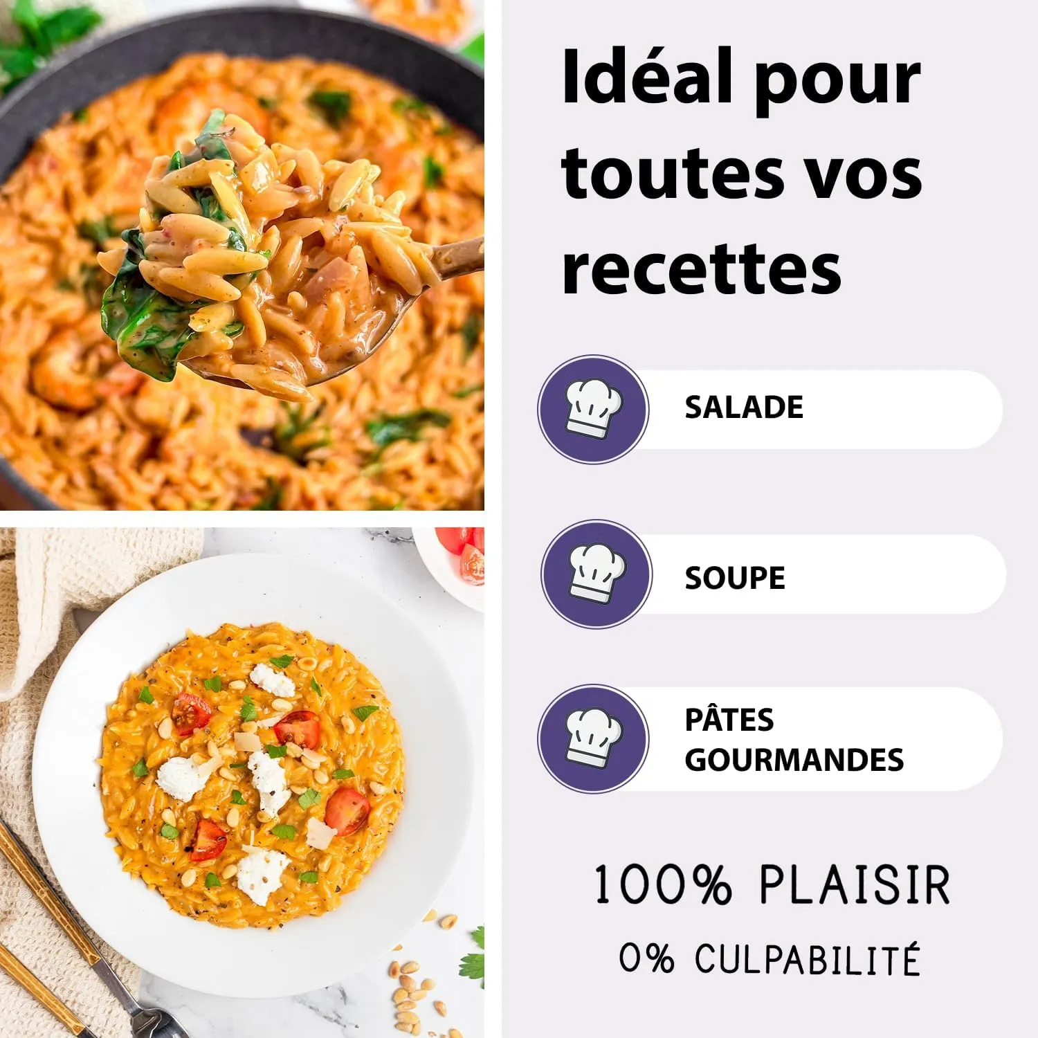 Lïv Happy Food Orzo pasta konjac avena Start Box 6 pezzi
