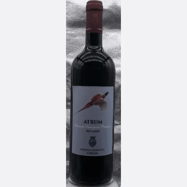 LAZIO Km0 ATRUM Cabernet Sauvignon vino rosso