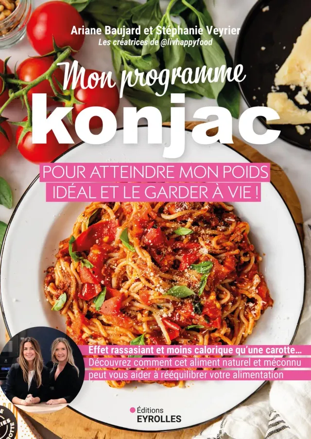LÏV Happy Food Mon Programme Konjac libro ricette 37 ricette light