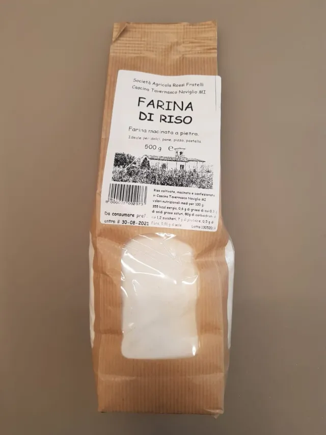 Cascina Tavernasco Farina di Riso 500 g pietra