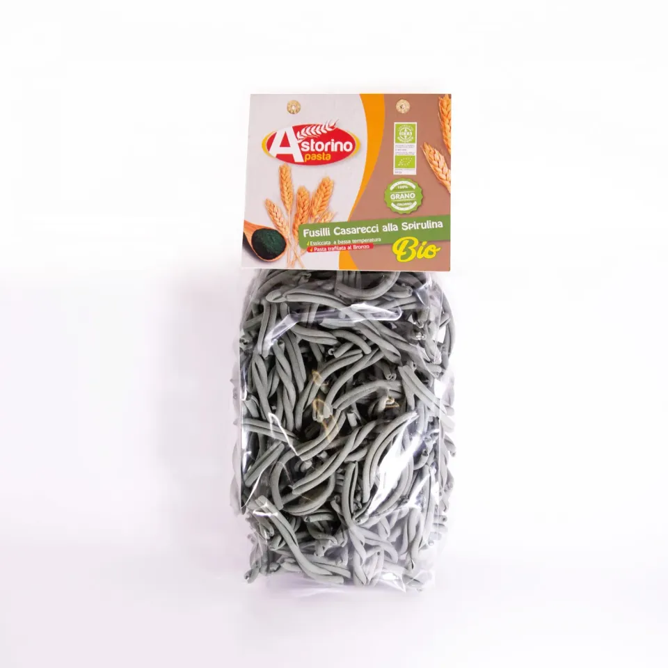 Top Italia Fusilli Caserecci Spirulina BIO pasta 500 g