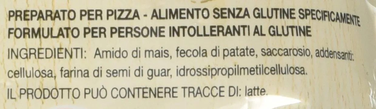 Biaglut Preparato pizza senza glutine 500g soffice