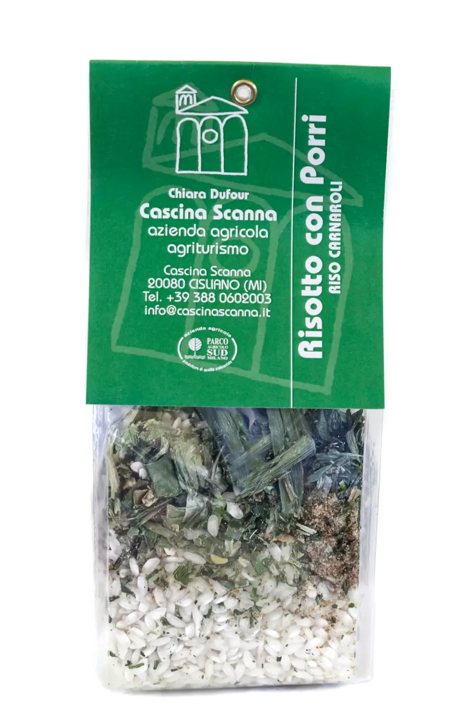 Cascina Scanna risotto con porri riso pronto delicato