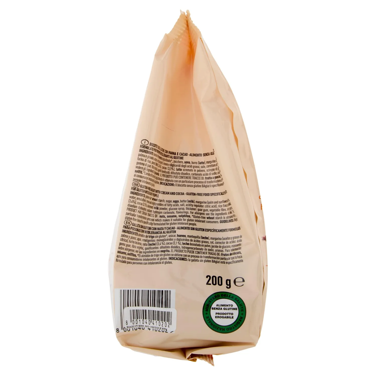 Biaglut Coccole biscotti senza glutine 200g fragranti
