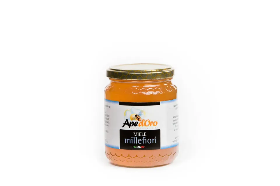 LAZIO Km0 Miele millefiori 500g delicato