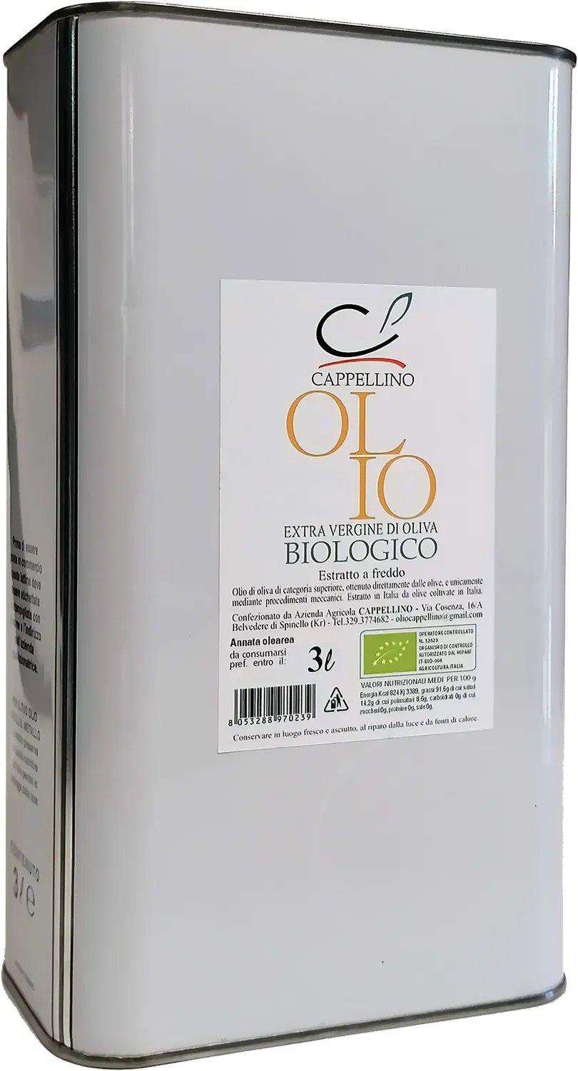 Top Italia Olio EVO Calabria lattina 3 litri