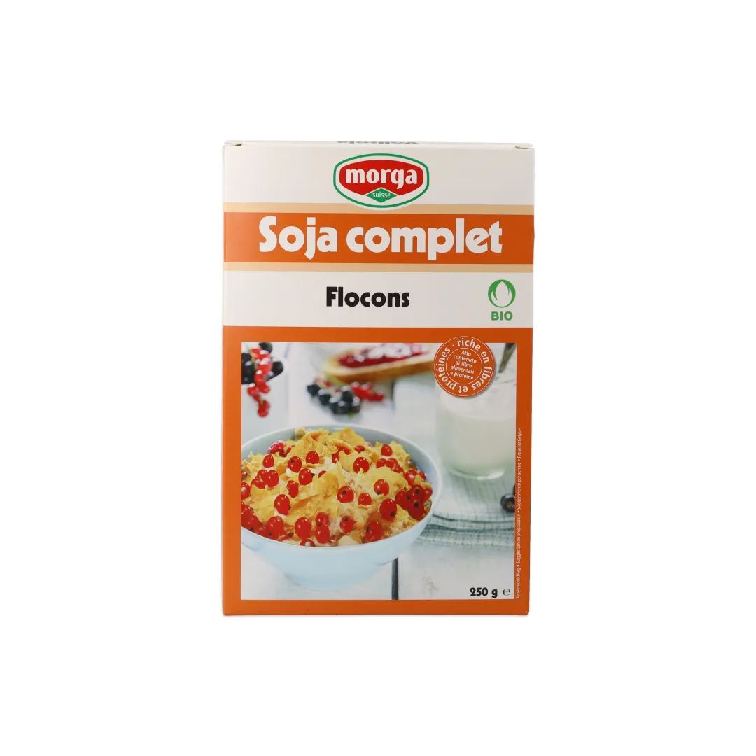 Morga Fiocchi di Soja Bio fiocchi 250 g proteici