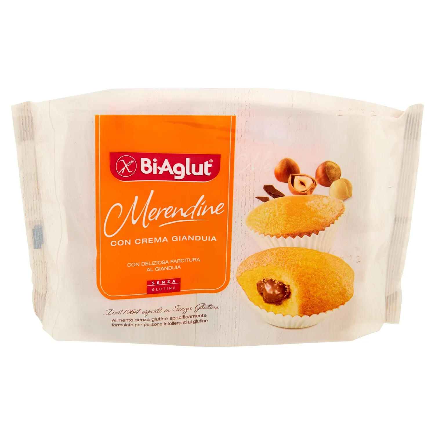 Biaglut Merendina Gianduia merendine senza glutine 6x200g